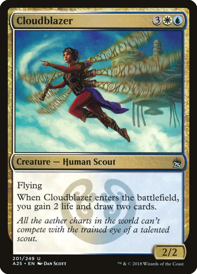 2018 Masters 25 Cloudblazer uncommon #201 unlisted card image