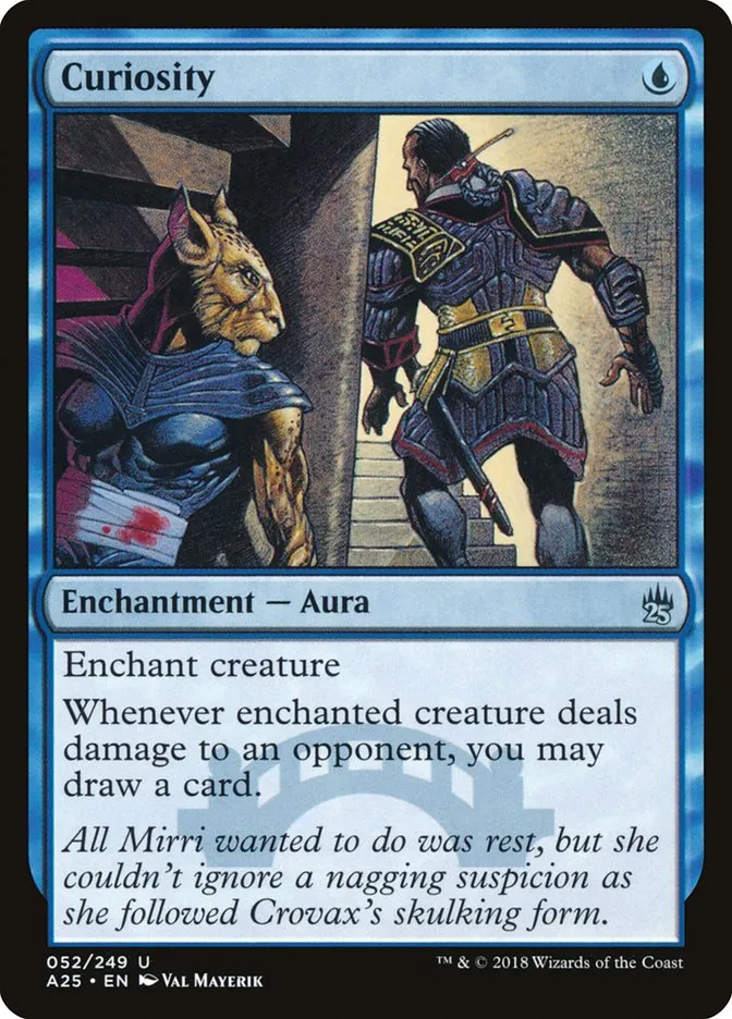 2018 Masters 25 Curiosity uncommon #52 unlisted card image