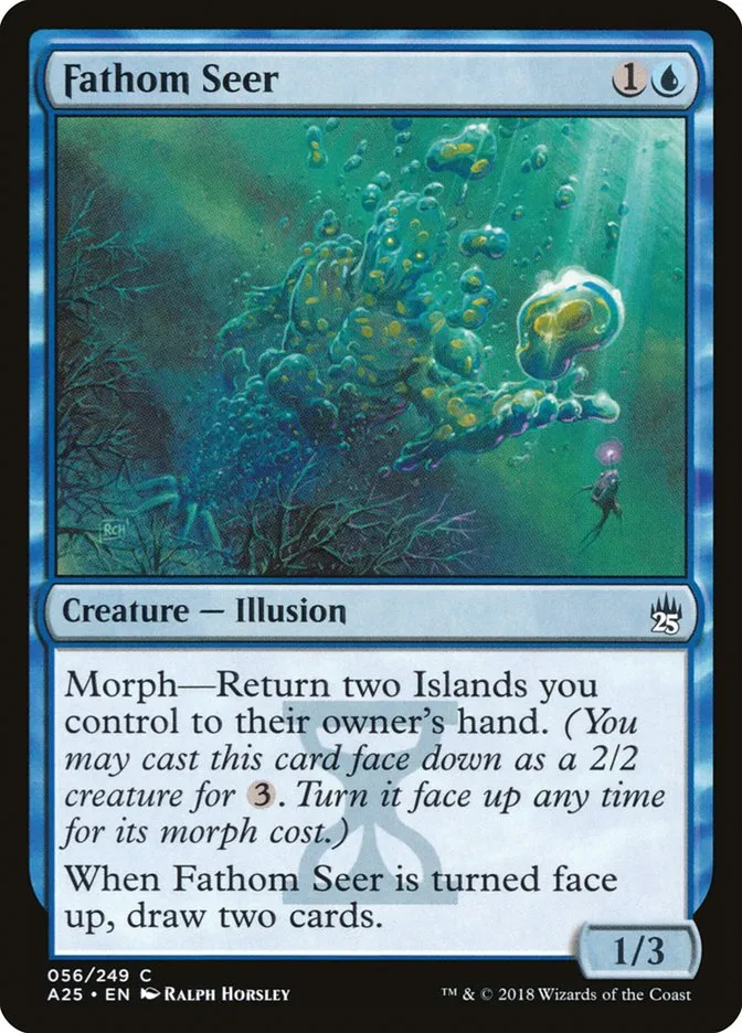 2018 Masters 25 Fathom Seer common #56 unlisted card image
