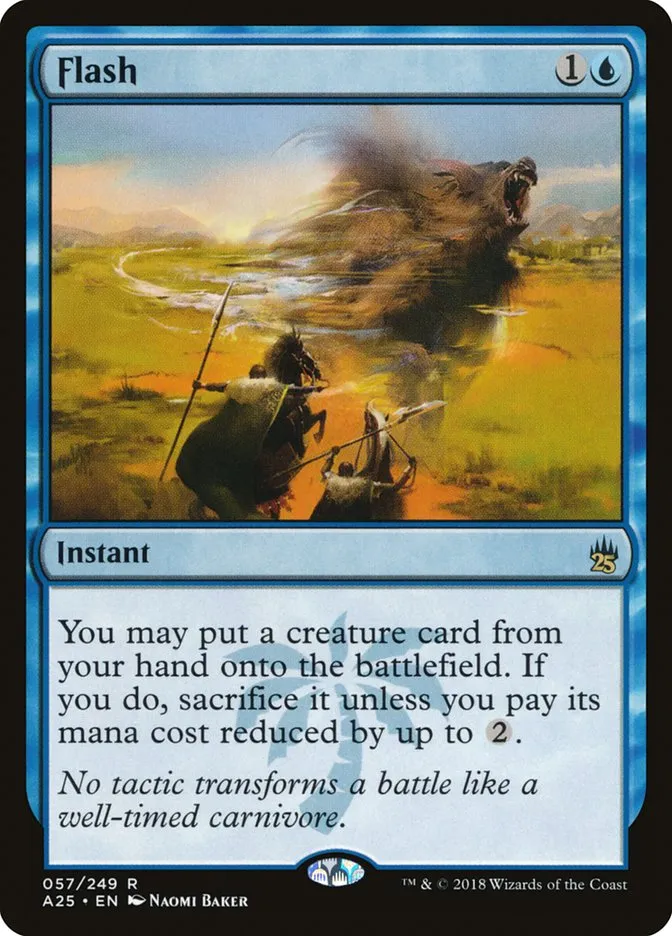 2018 Masters 25 Flash rare #57 unlisted card image