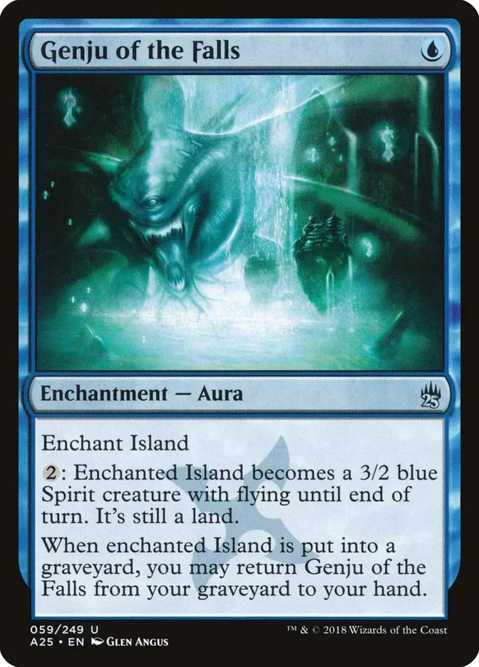 2018 Masters 25 Genju of the Falls uncommon #59 unlisted card image