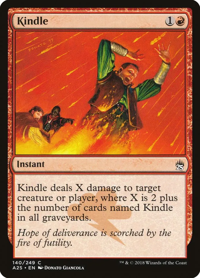 2018 Masters 25 Kindle common #140 unlisted card image