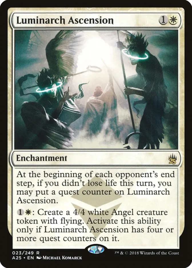 2018 Masters 25 Luminarch Ascension rare #23 unlisted card image