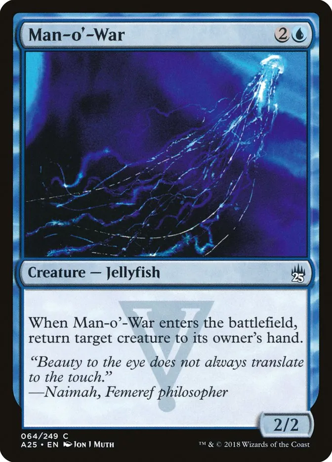 2018 Masters 25 Man-o'-War common #64 unlisted card image
