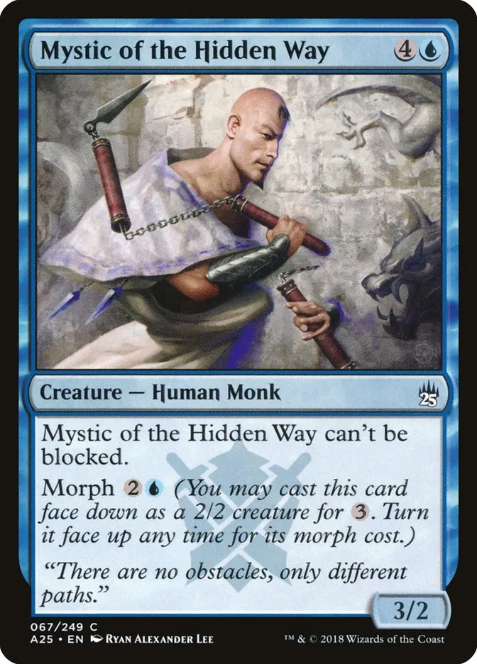 2018 Masters 25 Mystic of the Hidden Way common #67 unlisted card image