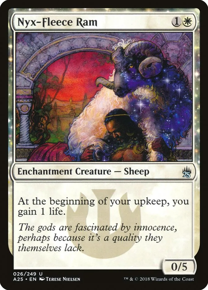 2018 Masters 25 Nyx-Fleece Ram uncommon #26 unlisted card image