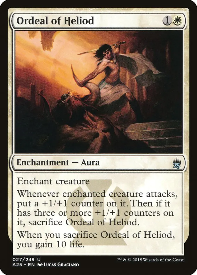 2018 Masters 25 Ordeal of Heliod uncommon #27 unlisted card image