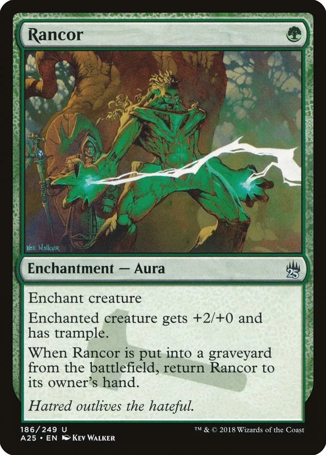 2018 Masters 25 Rancor uncommon #186 unlisted card image