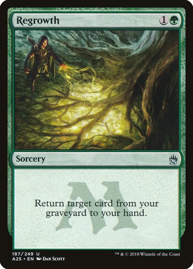 2018 Masters 25 Regrowth uncommon #187 unlisted card image
