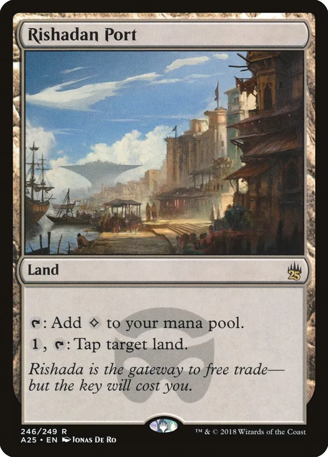 2018 Masters 25 Rishadan Port rare #246 unlisted card image