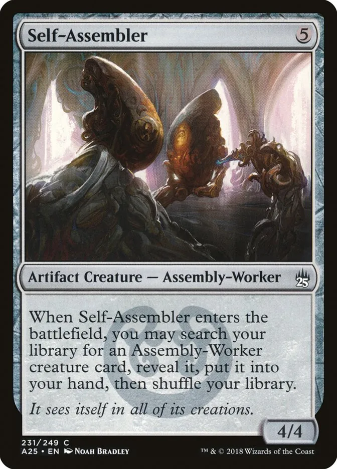 2018 Masters 25 Self-Assembler common #231 unlisted card image