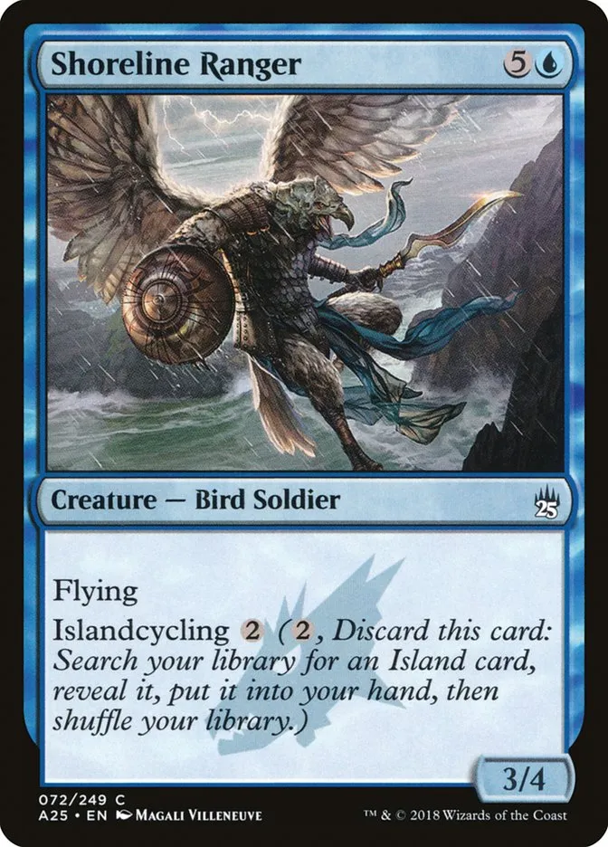 2018 Masters 25 Shoreline Ranger common #72 unlisted card image