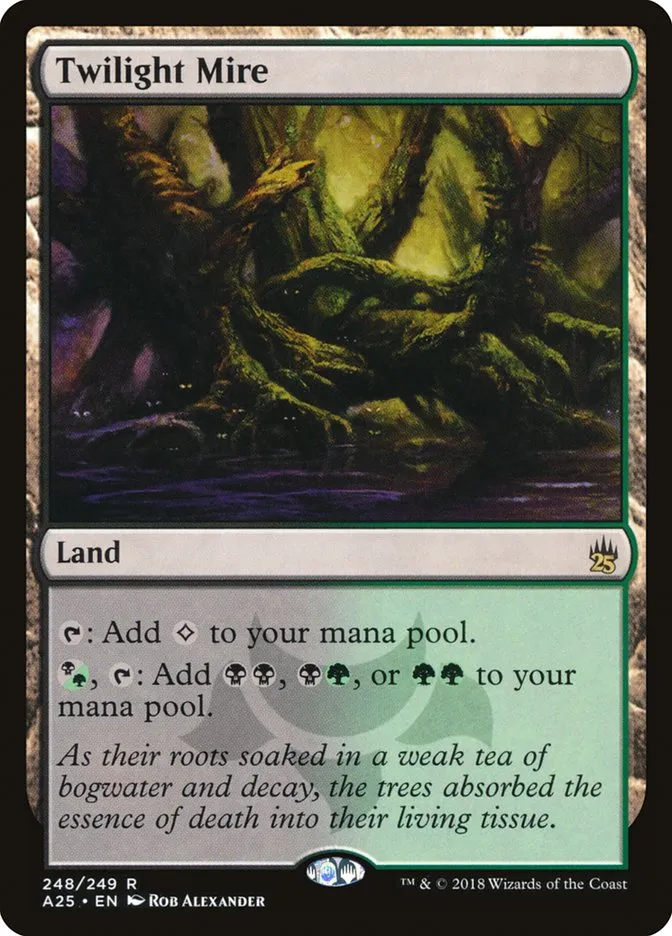 2018 Masters 25 Twilight Mire rare #248 unlisted card image