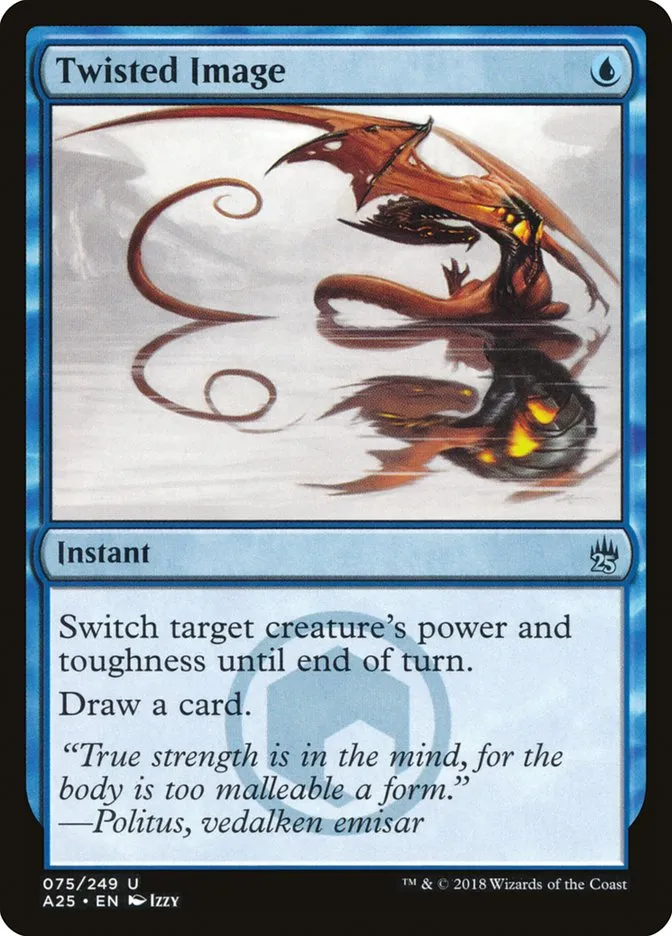 2018 Masters 25 Twisted Image uncommon #75 unlisted card image