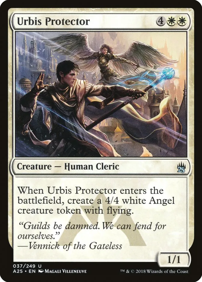 2018 Masters 25 Urbis Protector uncommon #37 unlisted card image