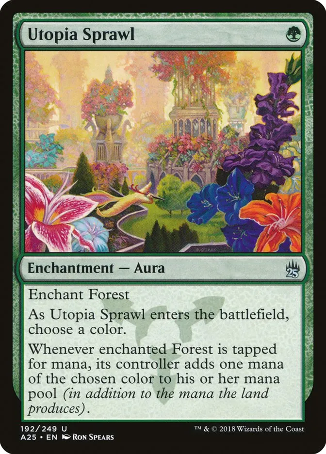 2018 Masters 25 Utopia Sprawl uncommon #192 unlisted card image