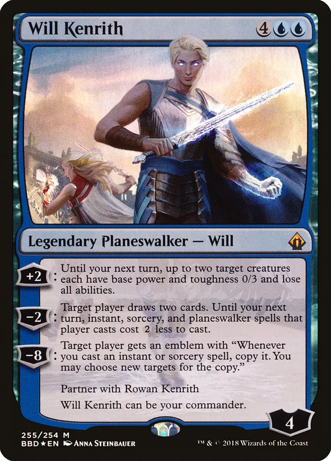2018 Battlebond Will Kenrith #255 mythic card image