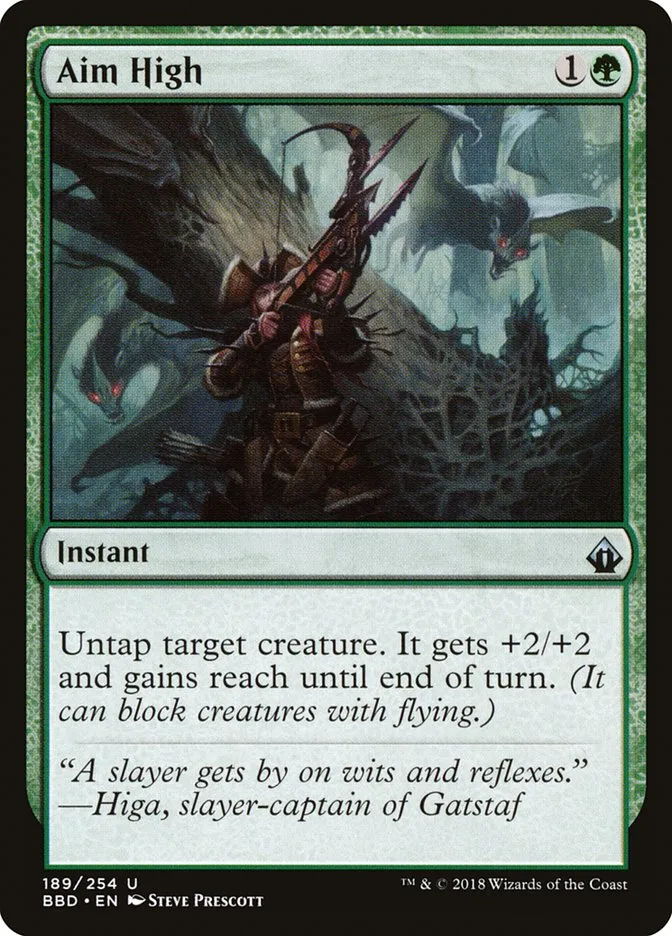 2018 Battlebond Aim High uncommon #189 uncommon card image