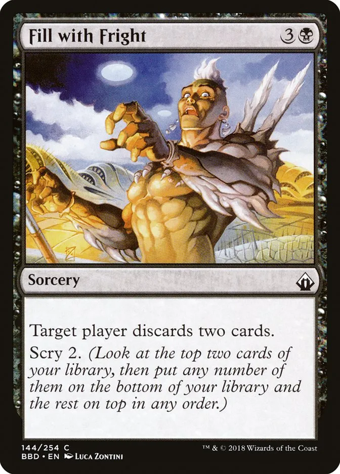 2018 Battlebond Fill with Fright #144 common card image