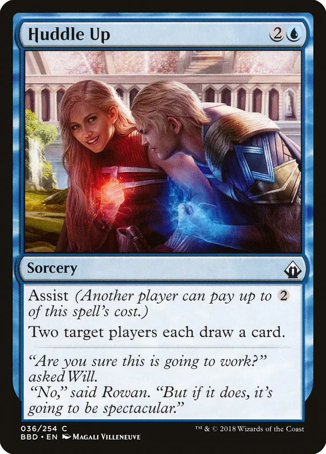 2018 Battlebond Huddle Up common #36 common card image