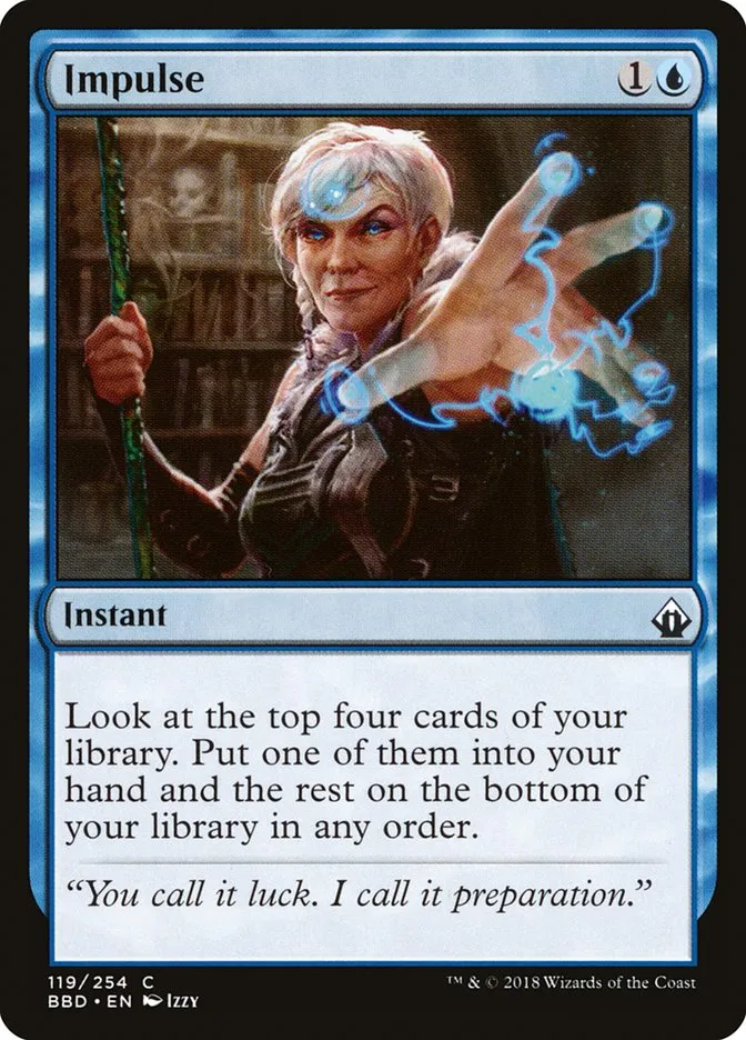 2018 Battlebond Impulse #119 common card image