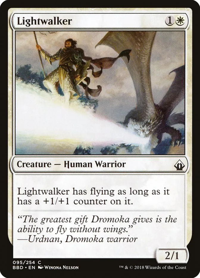 2018 Battlebond Lightwalker common #95 common card image