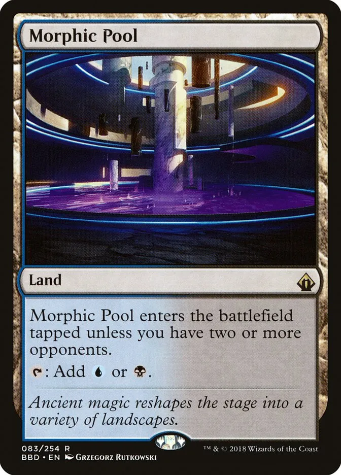 2018 Battlebond Morphic Pool rare #83 rare card image