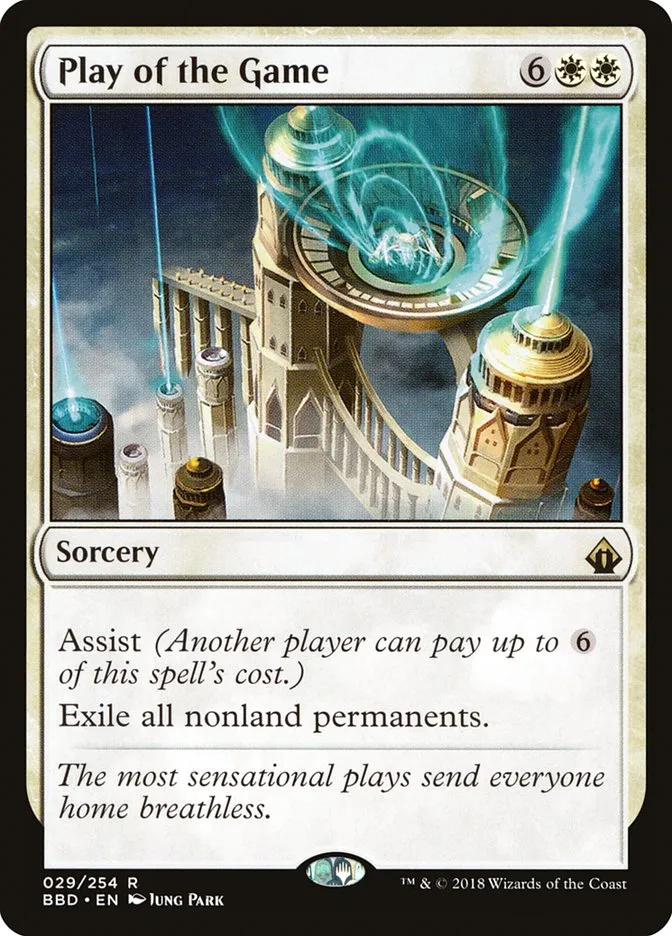 2018 Battlebond Play of the Game #29 rare card image