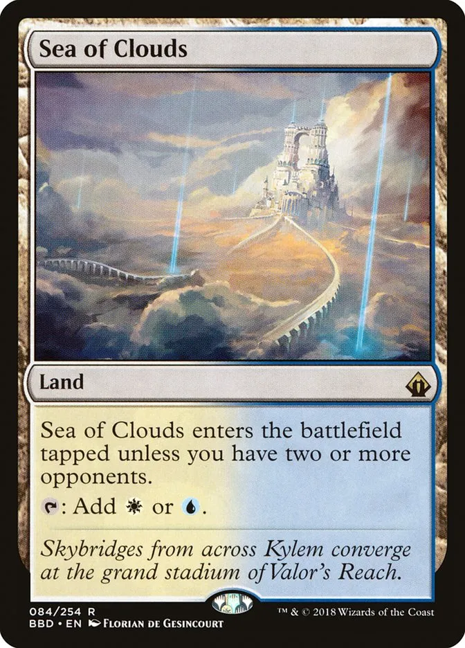 2018 Battlebond Sea of Clouds #84 rare card image