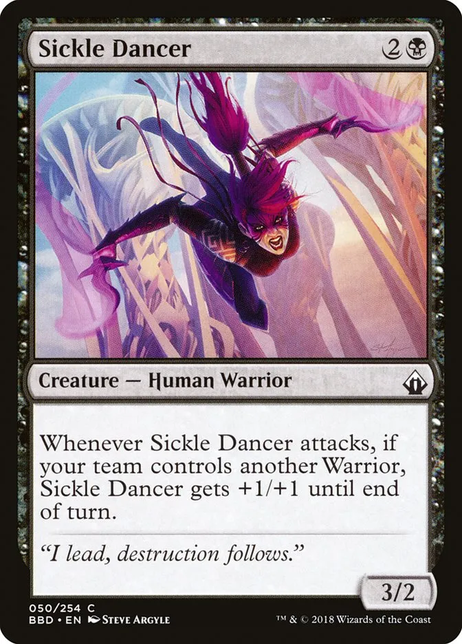 2018 Battlebond Sickle Dancer common #50 common card image