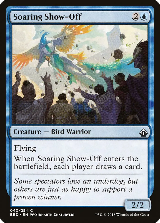 2018 Battlebond Soaring Show-Off #40 common card image