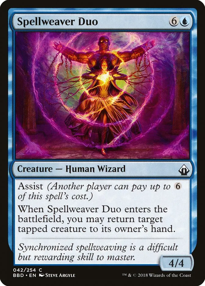 2018 Battlebond Spellweaver Duo common #42 common card image
