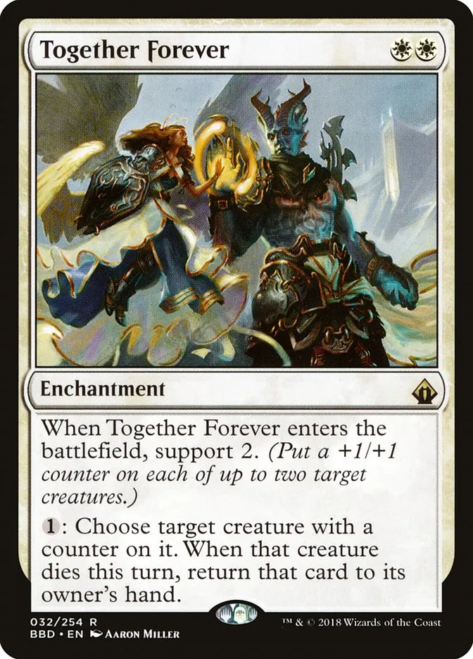 2018 Battlebond Together Forever #32 rare card image
