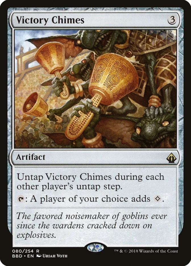 2018 Battlebond Victory Chimes #80 rare card image