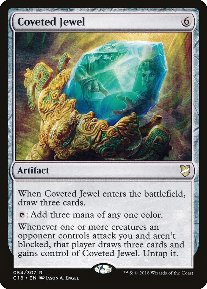 2018 Commander 2018 Coveted Jewel #54 rare card image