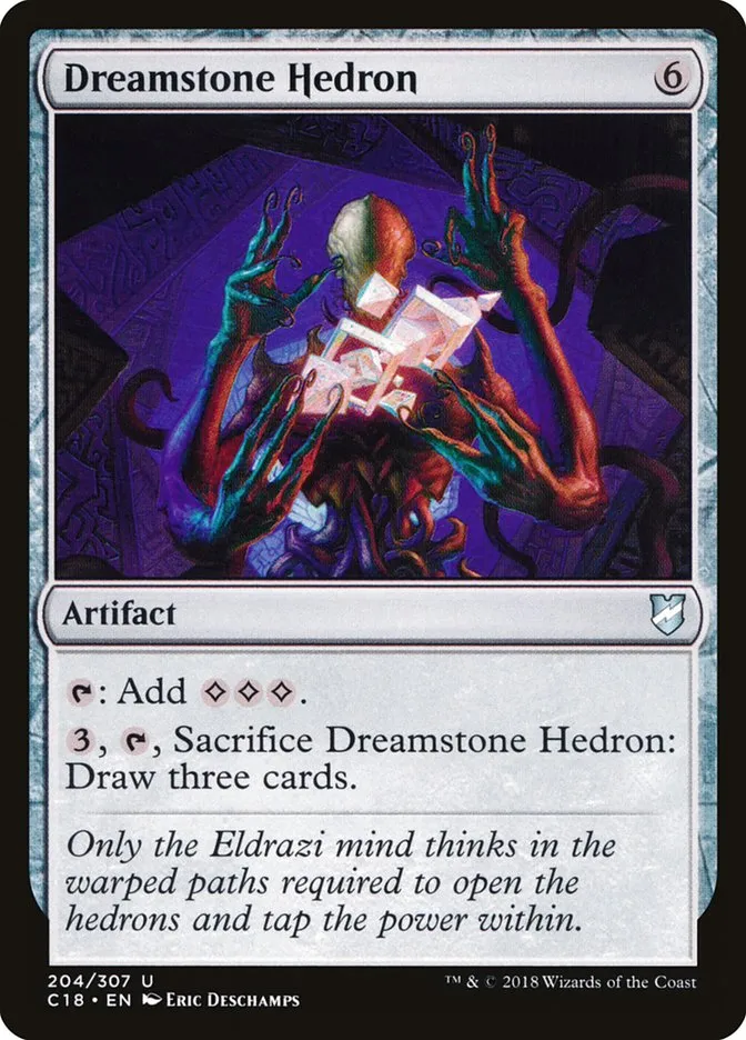 2018 Commander 2018 Dreamstone Hedron uncommon #204 uncommon card image