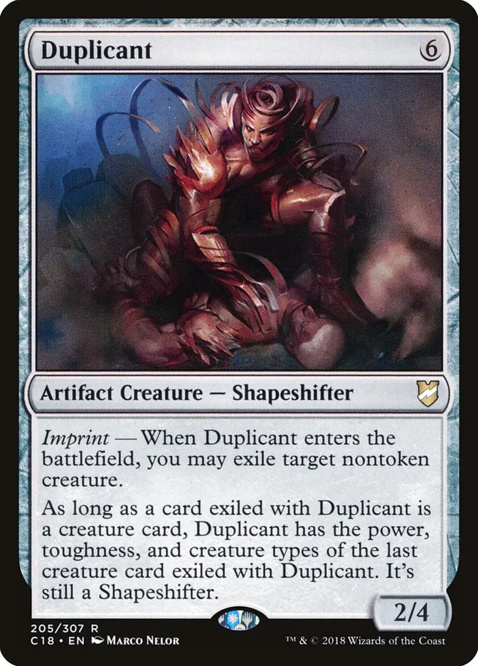 2018 Commander 2018 Duplicant #205 rare card image