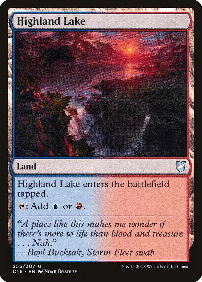 2018 Commander 2018 Highland Lake uncommon #255 uncommon card image
