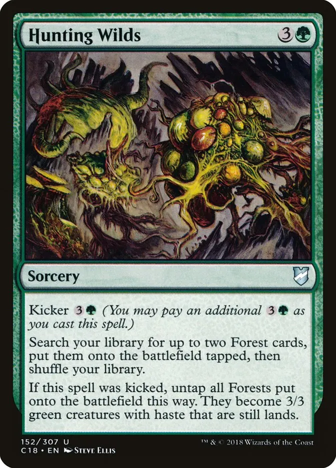 2018 Commander 2018 Hunting Wilds uncommon #152 uncommon card image