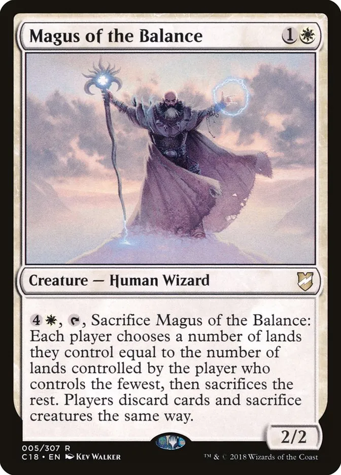 2018 Commander 2018 Magus of the Balance #5 rare card image