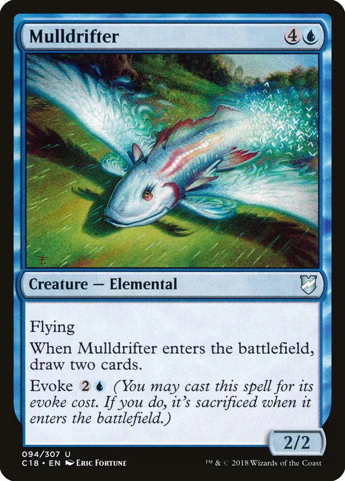 2018 Commander 2018 Mulldrifter uncommon #94 uncommon card image