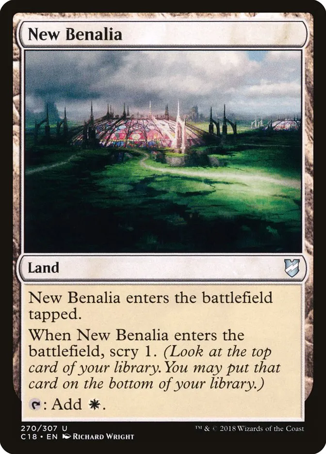 2018 Commander 2018 New Benalia #270 uncommon card image