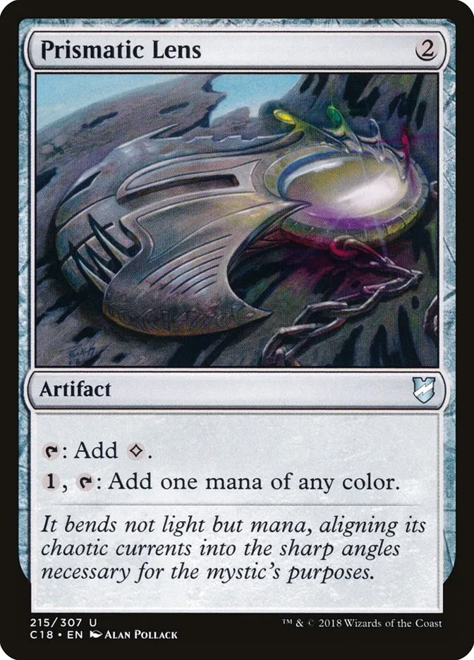 2018 Commander 2018 Prismatic Lens uncommon #215 uncommon card image