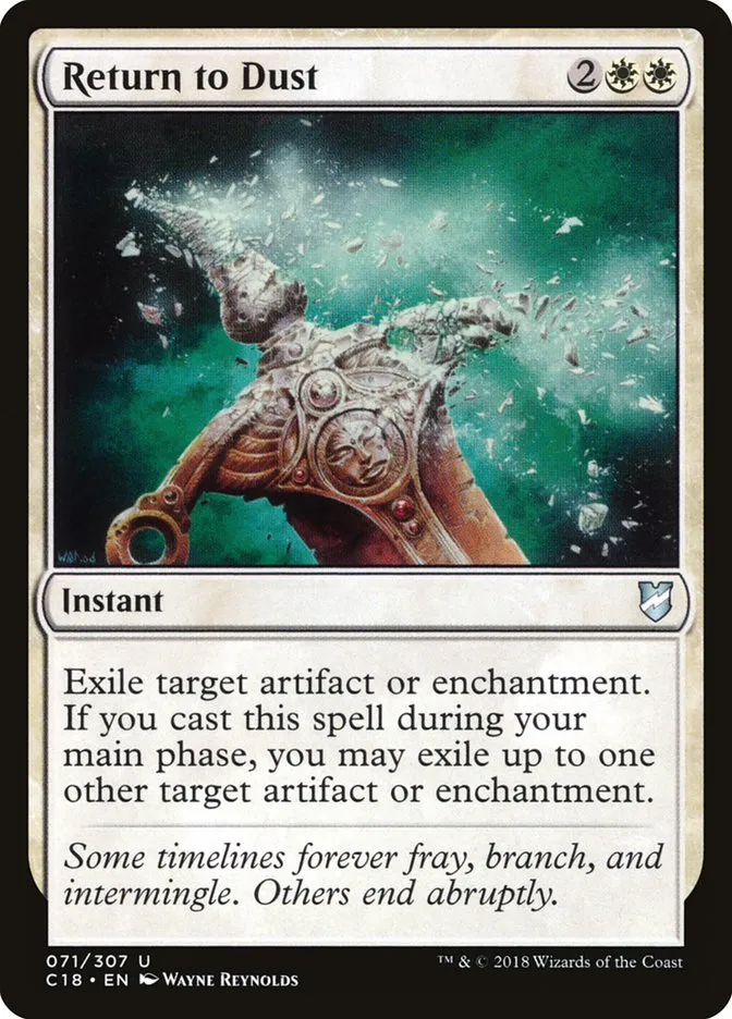 2018 Commander 2018 Return to Dust uncommon #71 uncommon card image