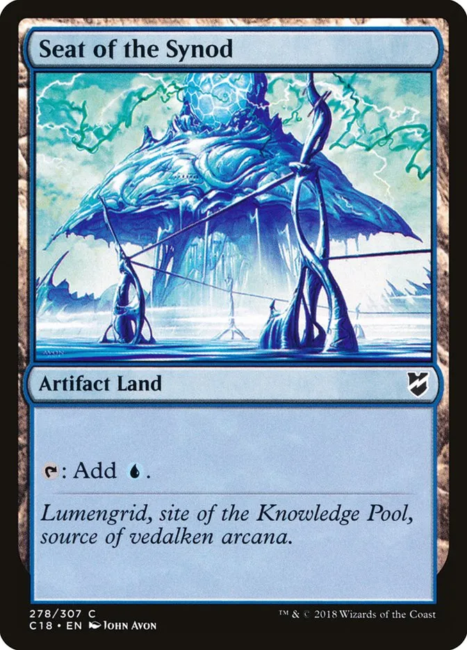 2018 Commander 2018 Seat of the Synod #278 common card image