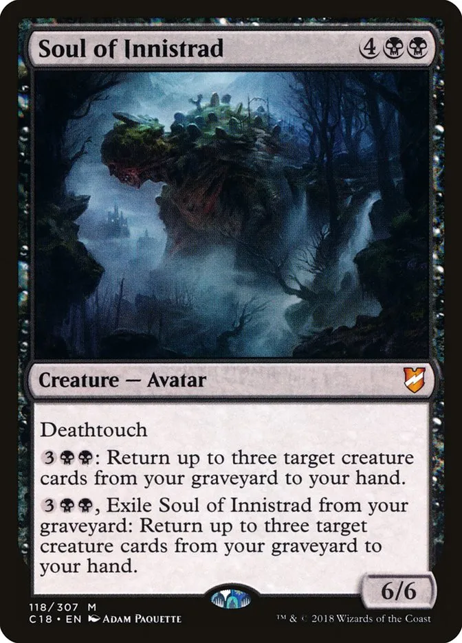 2018 Commander 2018 Soul of Innistrad #118 mythic card image