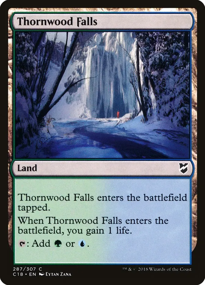 2018 Commander 2018 Thornwood Falls #287 common card image