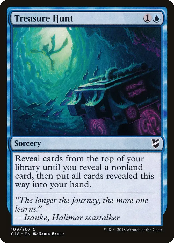 2018 Commander 2018 Treasure Hunt common #109 common card image