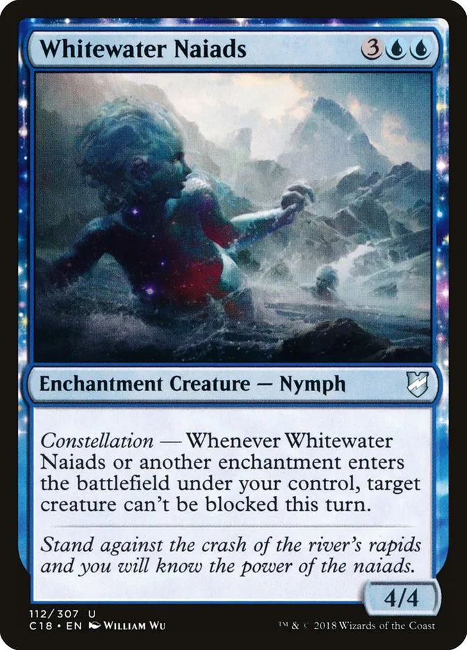 2018 Commander 2018 Whitewater Naiads uncommon #112 uncommon card image