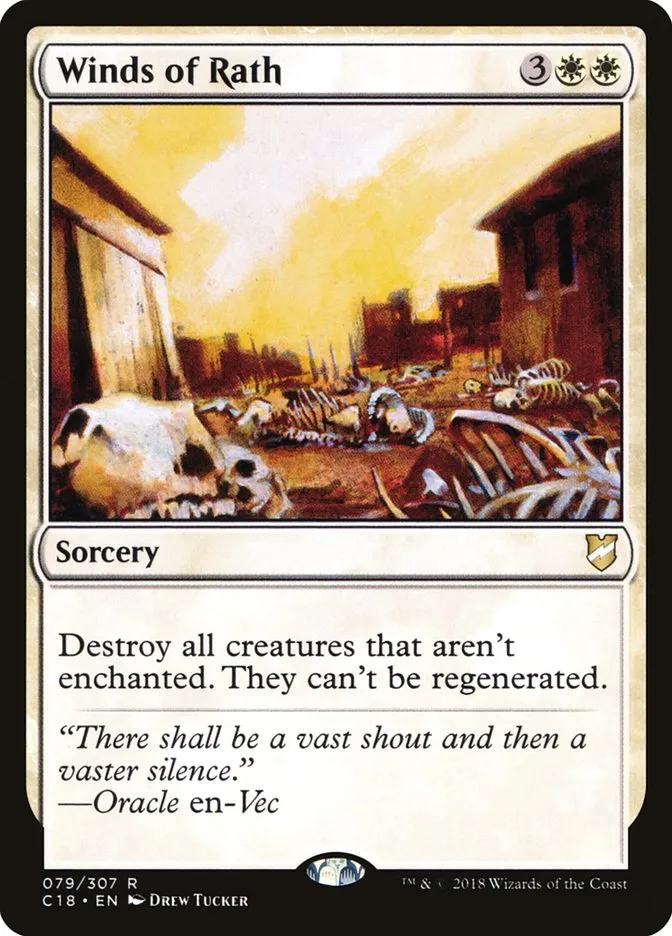 2018 Commander 2018 Winds of Rath #79 rare card image
